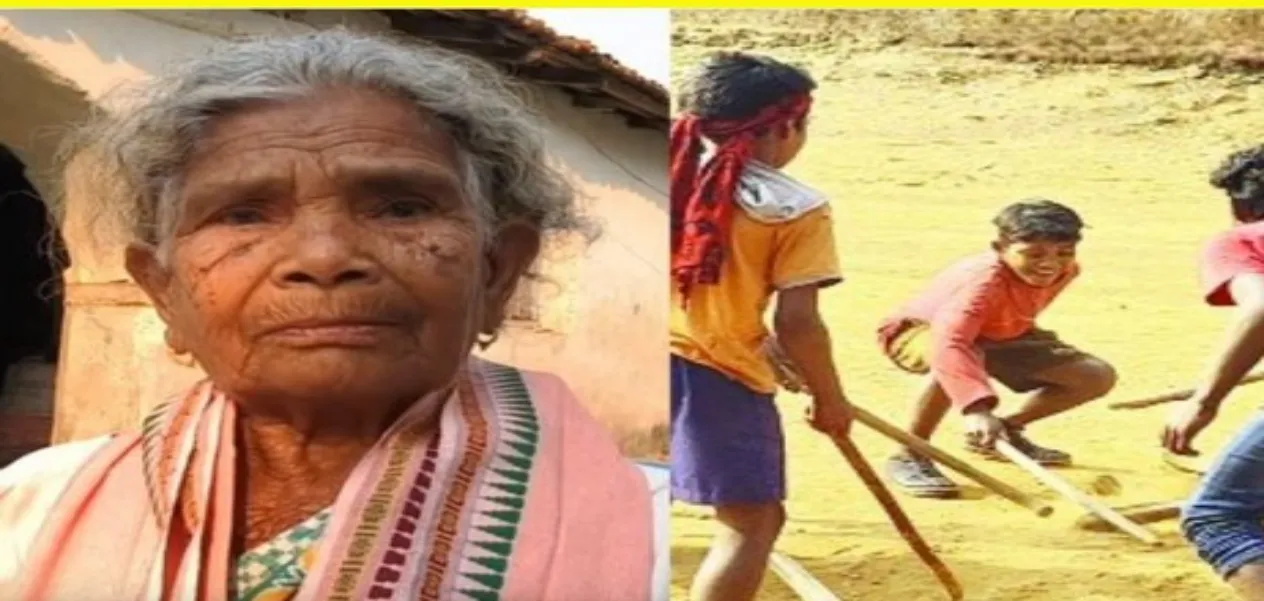 95-year-old Savitri Majhi donated five acres of land to keep the village's sports heritage alive
