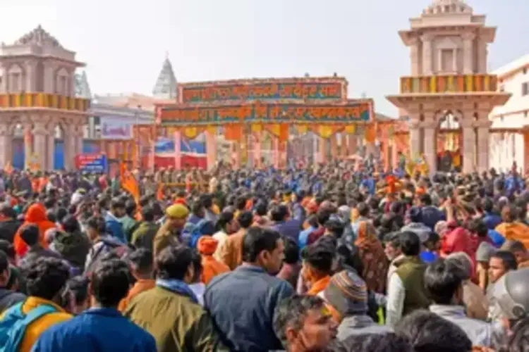 Security tightened in Ayodhya: Additional police force deployed in view of Chaitra Navratri and Ram Navami