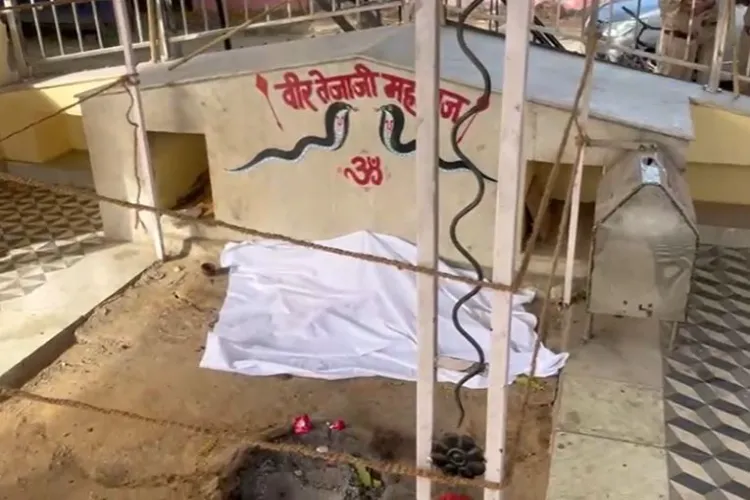 Tension in Jaipur after Veer Tejaji Maharaj's statue vandalised