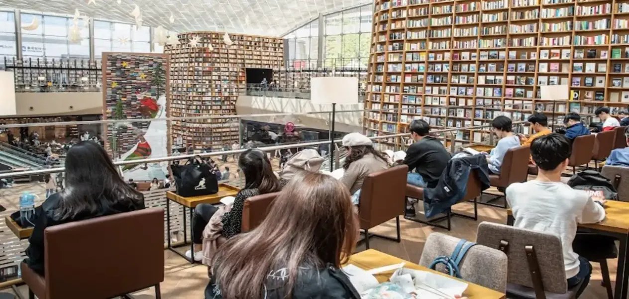 Where books are read even in malls – An amazing experience from South Korea