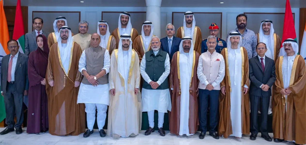 New dimension to India-UAE relations, Dubai's Crown Prince Sheikh Hamdan meets PM Modi