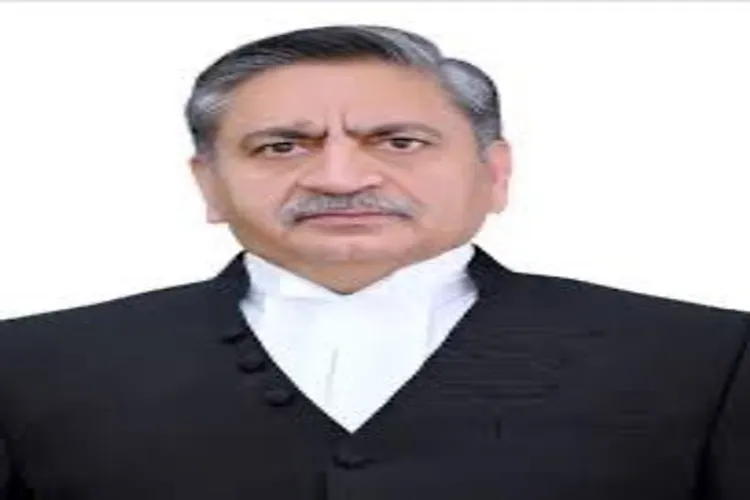 Justice Sanjeev Kumar Acting Chief Justice of Jammu and Kashmir High Court