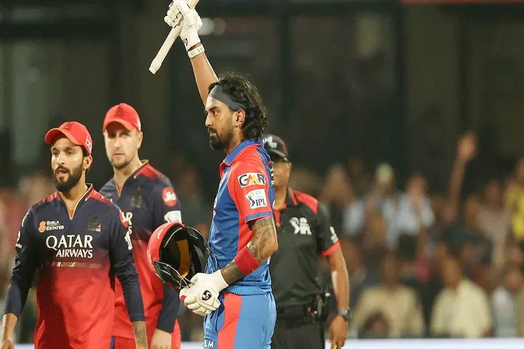 KL Rahul shines in Delhi's victory, breaks Kohli's record, Bangalore suffers a humiliating defeat at home