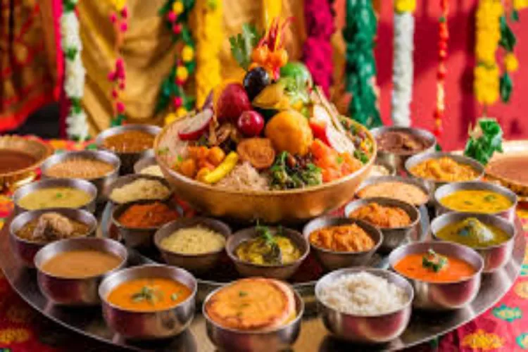 'Maha Thali' organized on Hanuman Jayanti: A confluence of 56 dishes from Kashmir to Kanyakumari