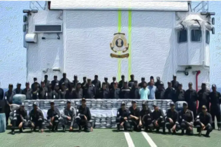 Indian Coast Guard seizes narcotics worth Rs 1800 crore near Gujarat coast