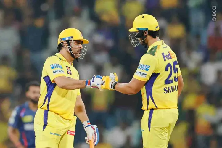 IPL 2025: Dhoni-Dubey's blast breaks Chennai's losing streak, defeats Lucknow
