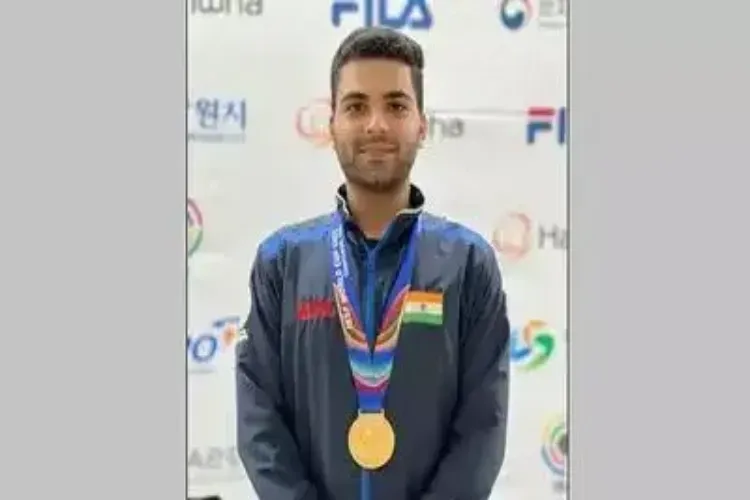 Babuta missed the gold medal by a small margin, India ranked third in the medal tally