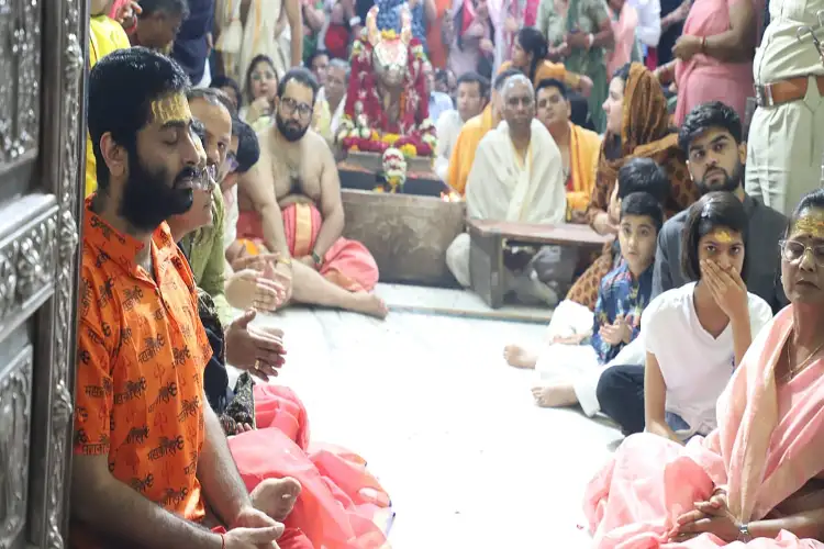 Arijit Singh offers prayers at Ujjain's Mahakaleshwar Temple