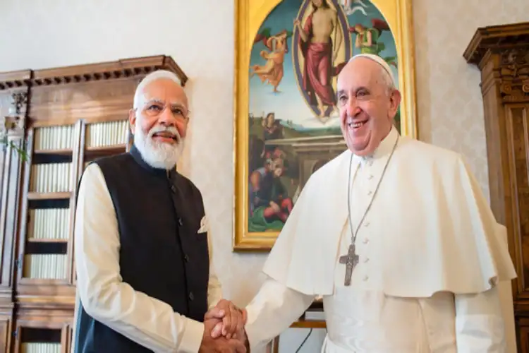 “His affection for people of India will always be cherished: PM Modi condoles Pope Francis’ demise
