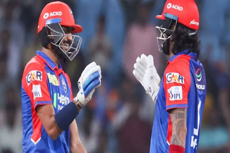 Rahul and Porel hit half-centuries as Delhi Capitals beat Lucknow Super Giants by eight wickets