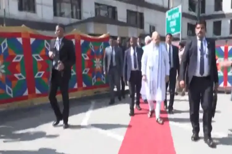 Srinagar: Union Home Minister Amit Shah pays tribute to Pahalgam terror attack victims