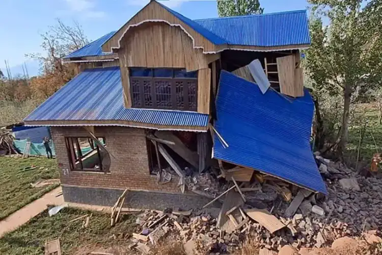 Pahalgam attack: House of another terror suspect demolished in J-K's Shopian