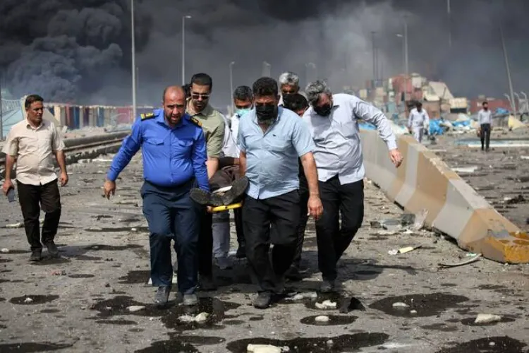 Explosion in Iran port, death toll rises to 14, 750 injured
