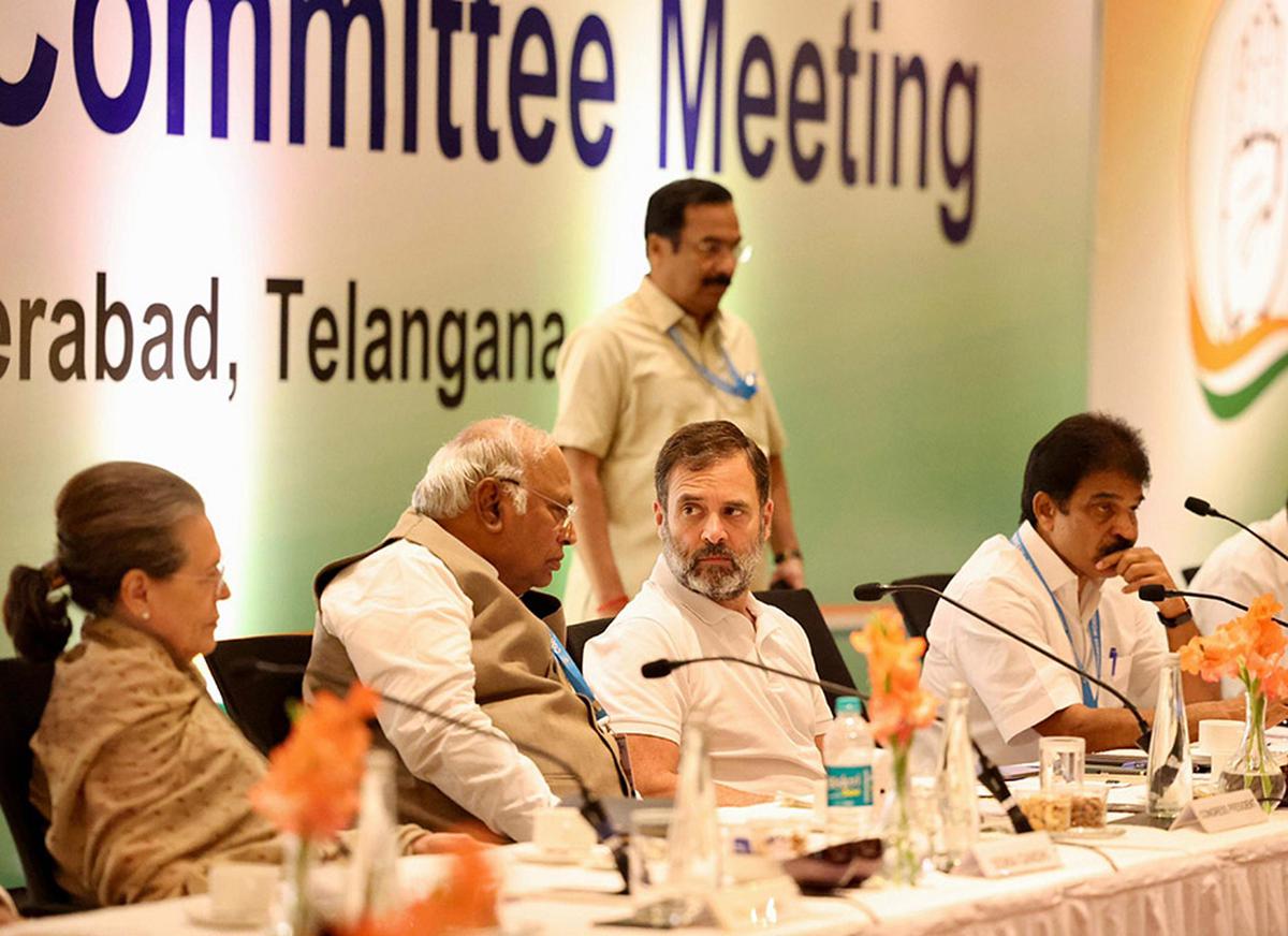 Congress Working Committee meeting will be held on Friday in view of the government's decision of caste based census
