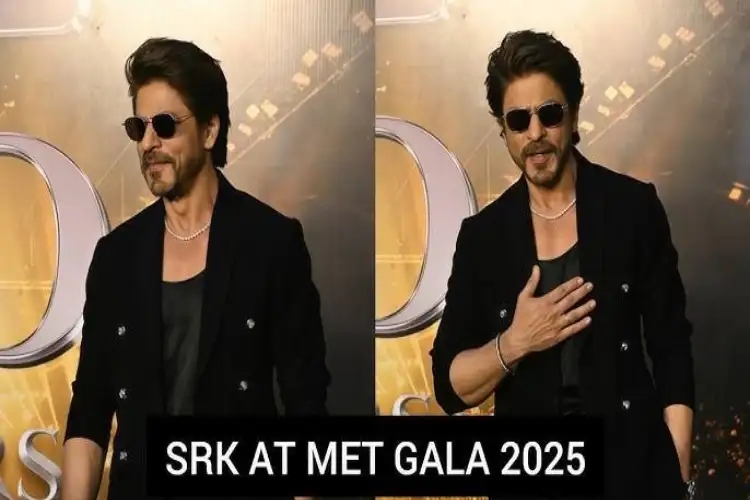Shah Rukh Khan arrives in New York ahead of his Met Gala 2025 debut
