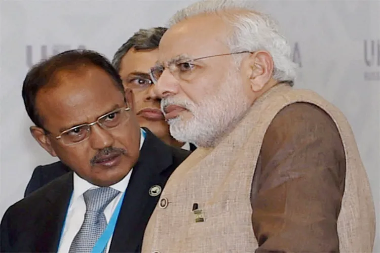 NSA Ajit Doval meets PM Modi at South Block