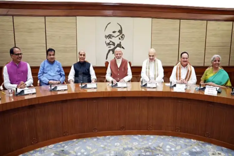 Prime Minister Modi chaired the meeting of the Union Cabinet