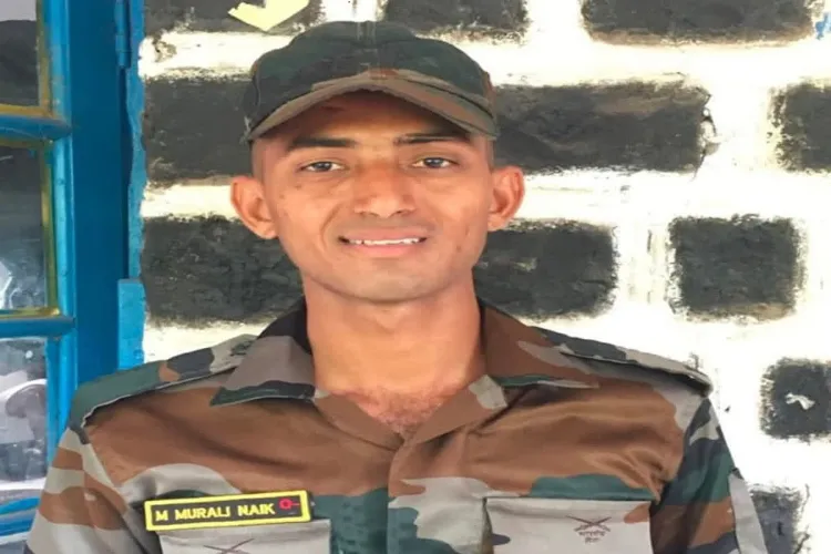 Martyr soldier Murali Naik had taken training in Maharashtra, his aim was to wear the army uniform, his father expressed his pain