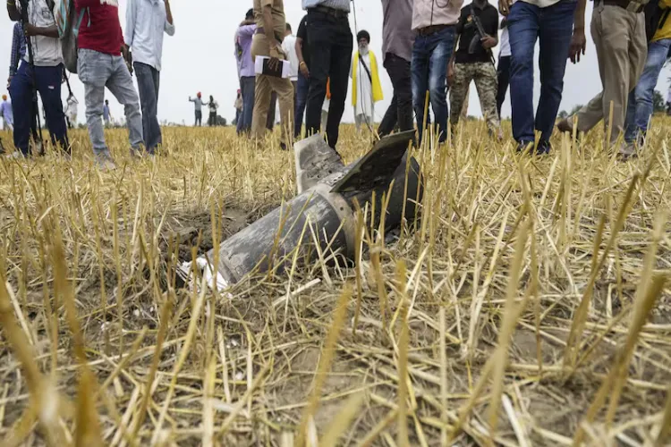 Remains of Pakistani drone found after explosion in Jalandhar, Punjab, high alert in border areas