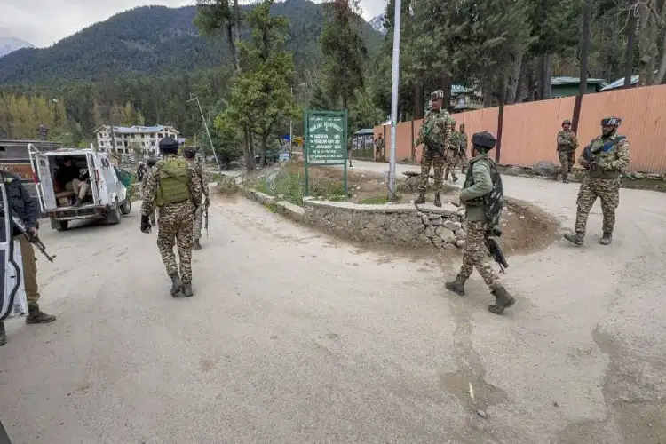 Indian Army demolished terrorist hideouts near the Line of Control
