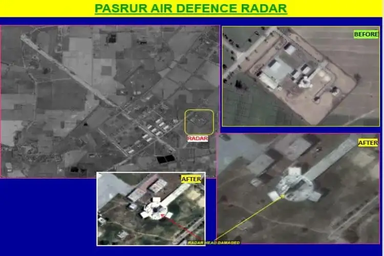 Armed forces detail damage to Pakistani air bases in retaliation to cross-border attacks
