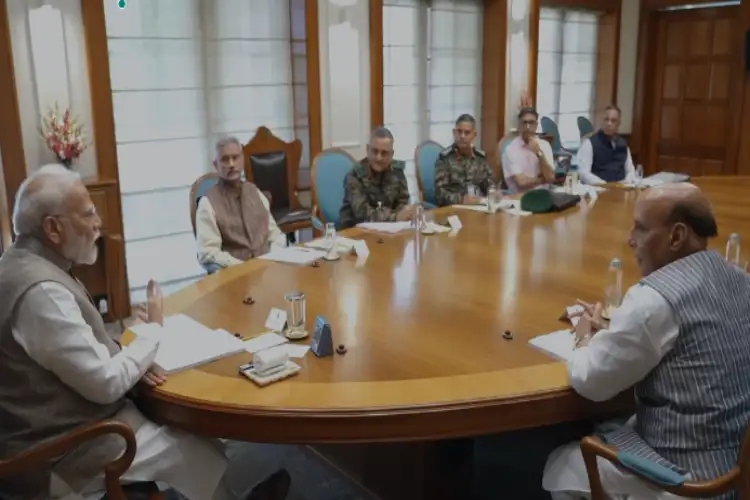 PM Modi holds meeting with Rajnath Singh, Jaishankar, NSA, CDS, service chiefs