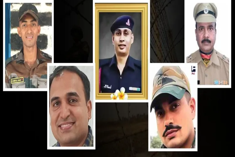 Salute to the martyrs: Five Indian soldiers made the supreme sacrifice during Operation Sindoor