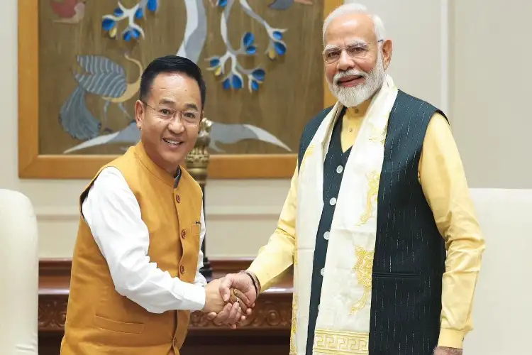 PM Narendra Modi offer wishes on Sikkim's 50th statehood anniversary