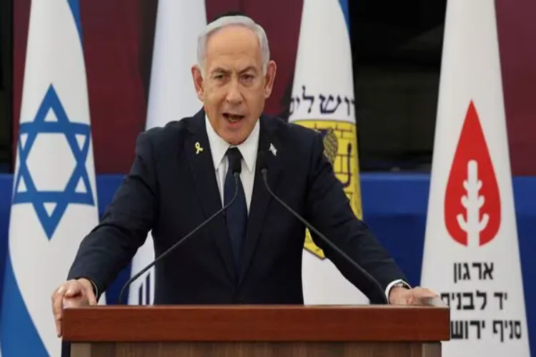 Israeli Prime Minister Netanyahu slams Britain, France and Canada for opposing military action in Gaza