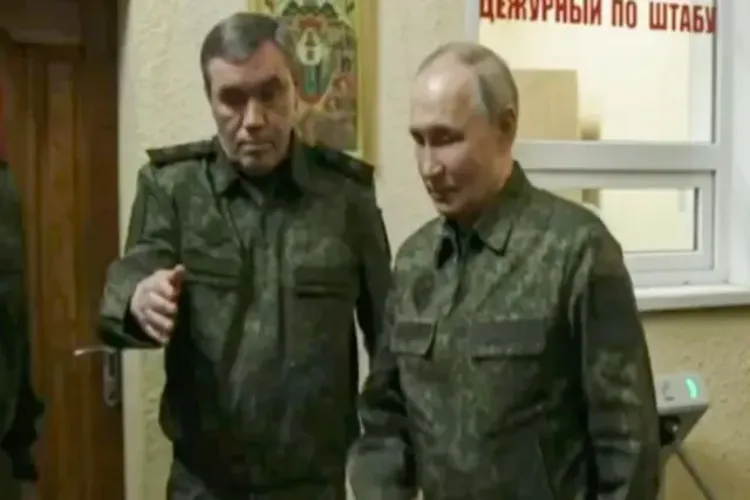 Putin visits Kursk region for the first time since Ukrainian army withdrew