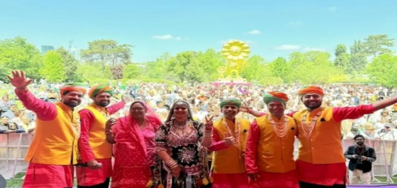 Paris lit up with Rajasthani melodies, Begum Batool's Maand singing stole the heart of the festival