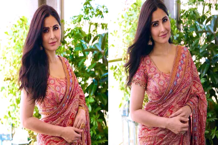 It took Katrina 5 hours to wear the saree, choreographer Bosco said – the result was magical!