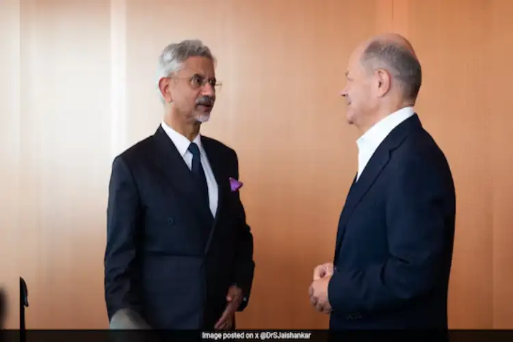 Jaishankar meets German Chancellor Friedrich Merz, conveys best wishes of PM Modi