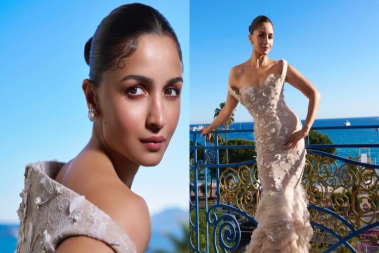 Alia Bhatt was also not behind in Cannes 2025, everyone became crazy about her beauty