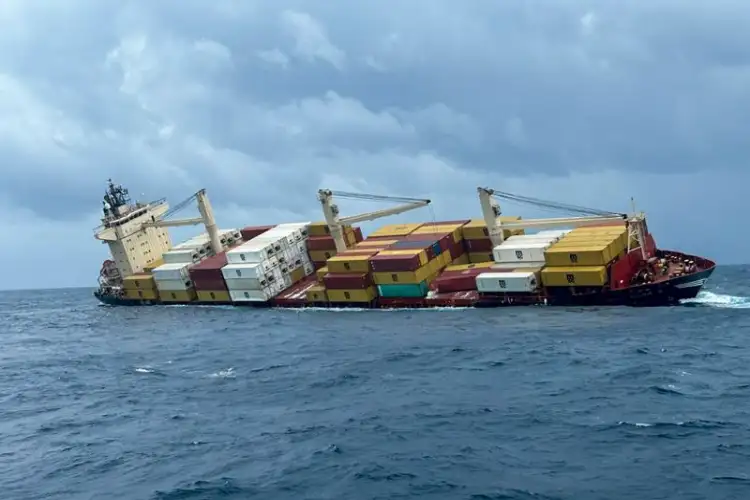 Kerala: Containers from sunken Liberian ship wash ashore