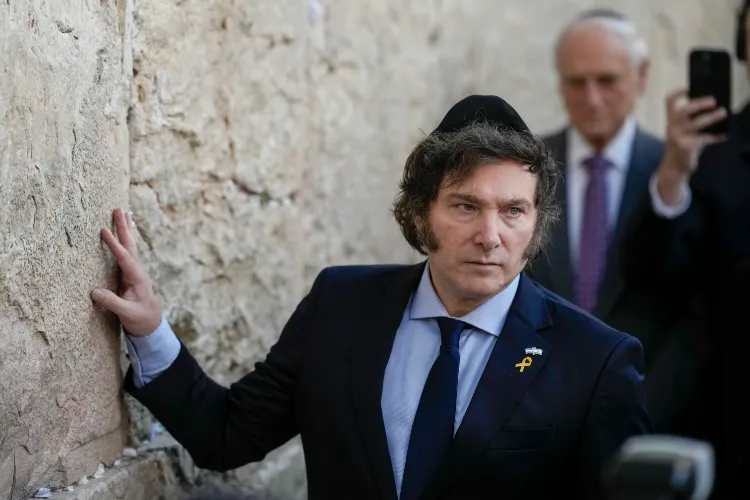 Argentine President Javier Milley is coming to Israel