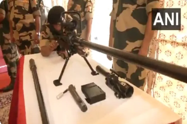 BSF demonstrates anti-material rifle 'Vidhwansak', other weapons used in Operation Sindoor