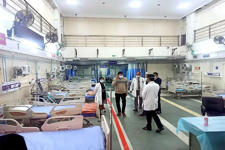 Elderly person suspected of Covid-19 died during treatment at Agra hospital, alert in Firozabad