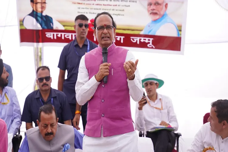 Centre and Jammu and Kashmir will jointly prepare an agriculture roadmap for the region: Shivraj Singh Chouhan