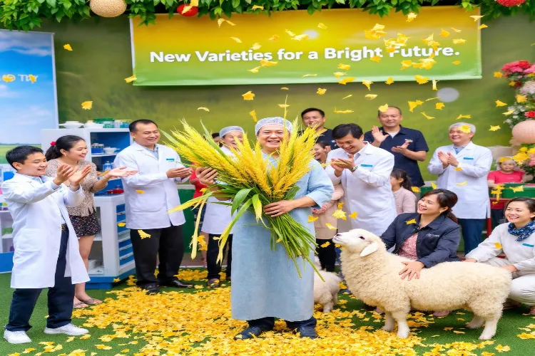 Gene editing of rice and sheep: Three achievements of India in biotechnology that will lay the foundation for the future, AI Pics