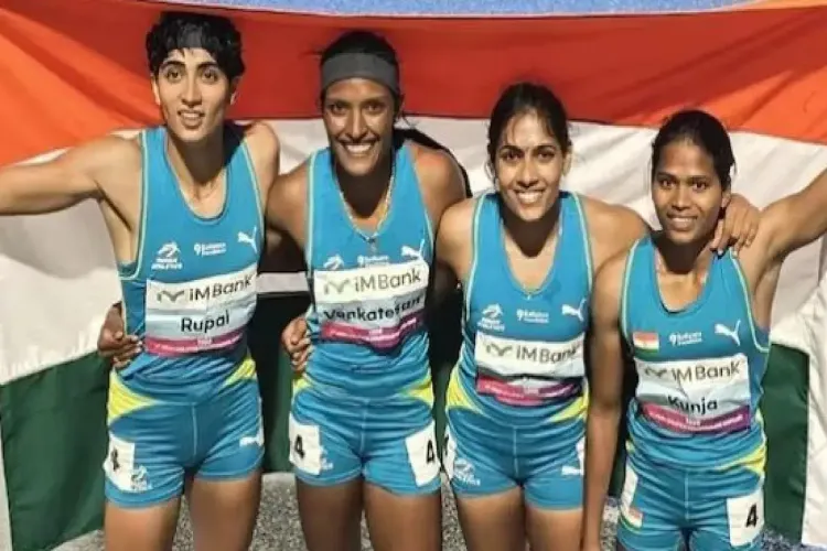 Asian Athletics Championships: India ranks second with 24 medals, Sachin Yadav, Parul Chaudhary and women's relay team win silver medals