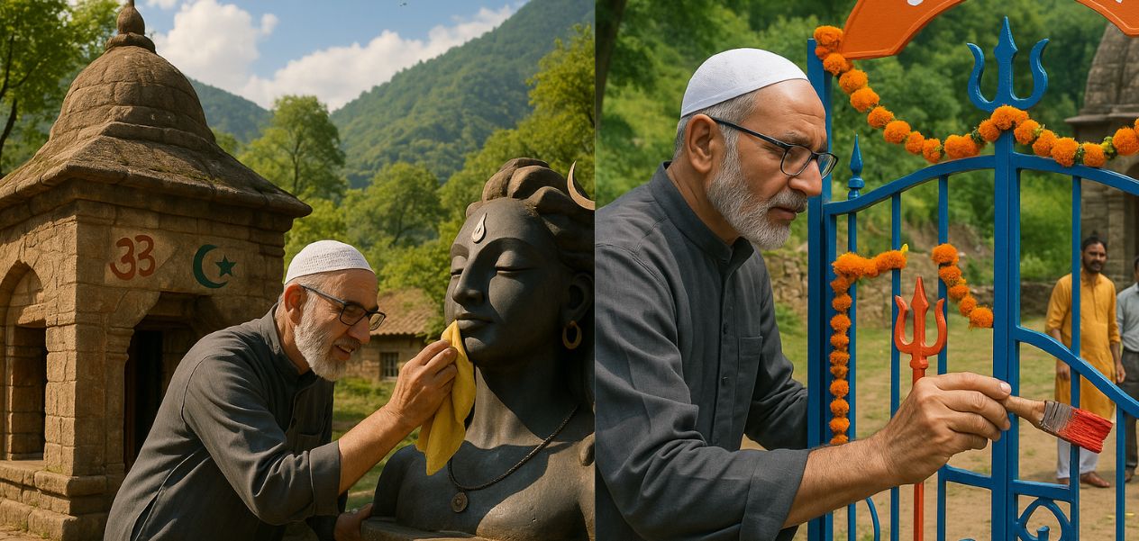 Keeper of Shiva Temple: The Unique Story of Gulzar Hussain