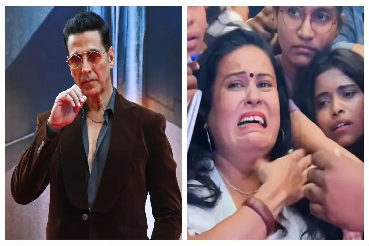 Akshay Kumar appeals to enthusiastic crowd to stay calm during 'Housefull 5' promotions in Pune