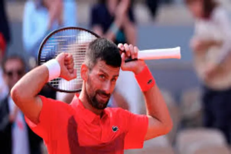 Novak Djokovic recorded his 100th career win at the French Open