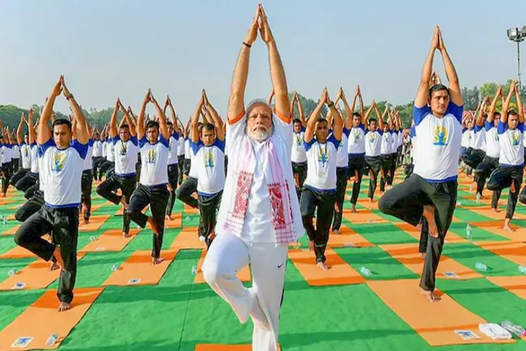PM Modi will celebrate International Yoga Day on 21st June in Andhra Pradesh