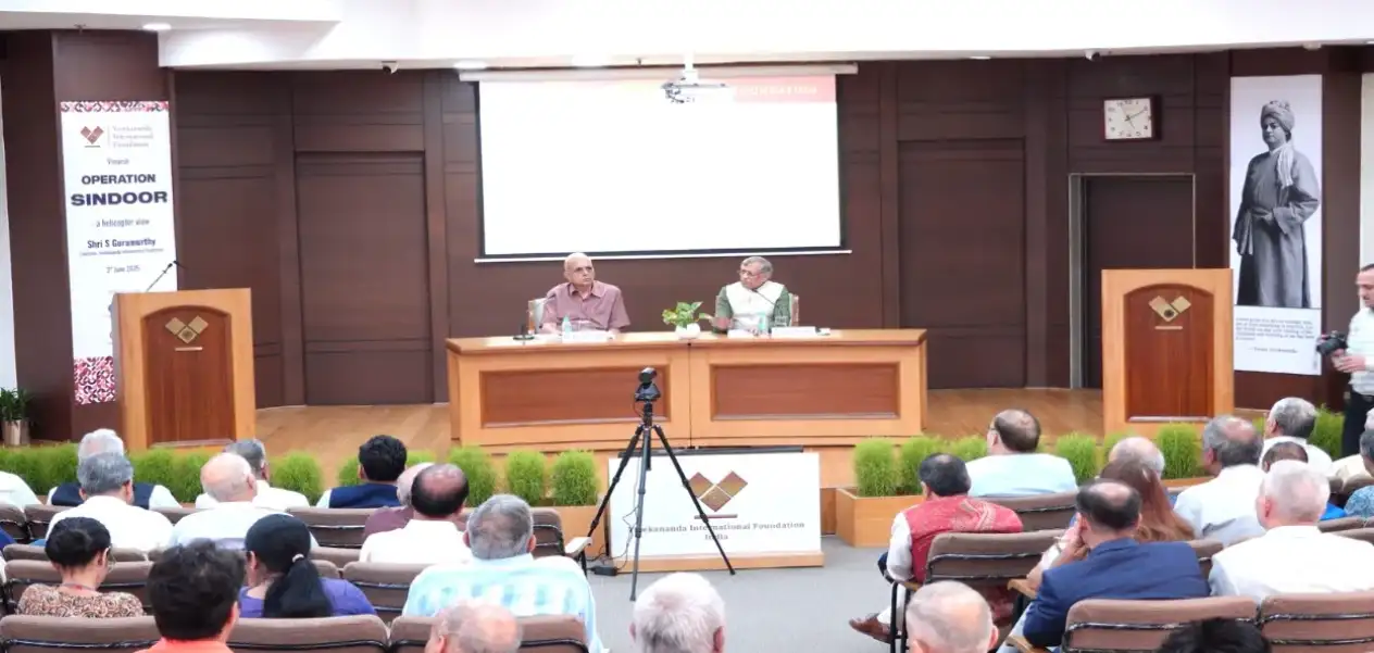 S. Gurumurthy Unveils 'Operation Sindoor' at Vivekananda International Foundation