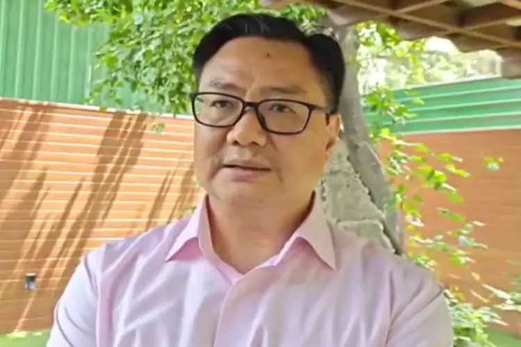 Monsoon session of Parliament from July 21 to August 12: Rijiju