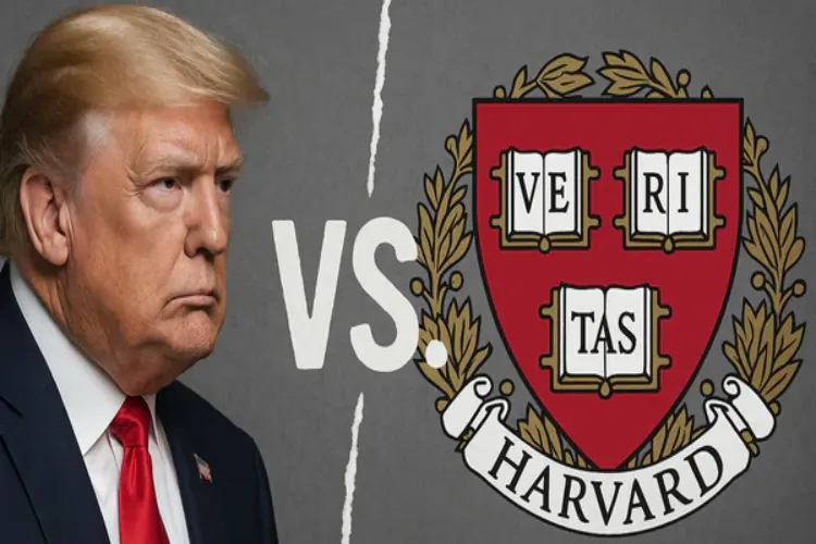Trump bans foreign students studying at Harvard from coming to America