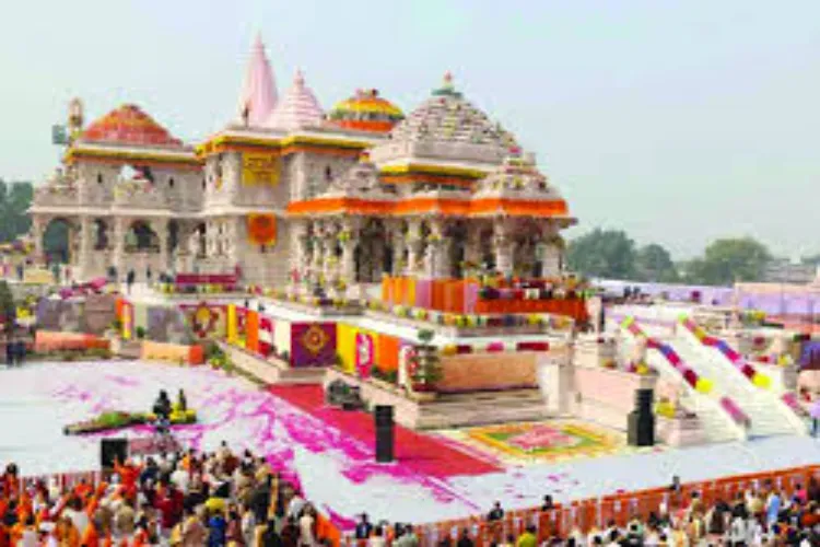 On Ganga Dussehra, today the consecration of 'Raja Ram' will take place in the grand Ram temple of Ayodhya