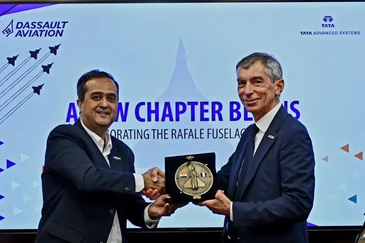 Dassault Aviation joins hands with Tata Advanced Systems to make Rafale fuselage in India